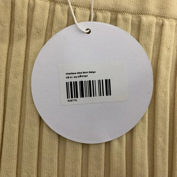 Polly Charlene Mini Skirt Size 4 NEW - Picture 2 of 5